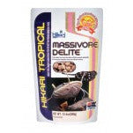 Hikari USA Massivore Delite Carnivore Pellets Fish Food 13.4 oz Large