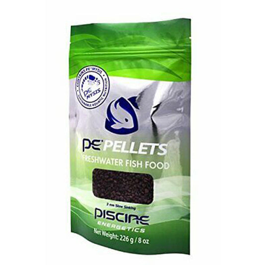 Piscine Energetics Pellets Freshwater Fish Food 8 oz